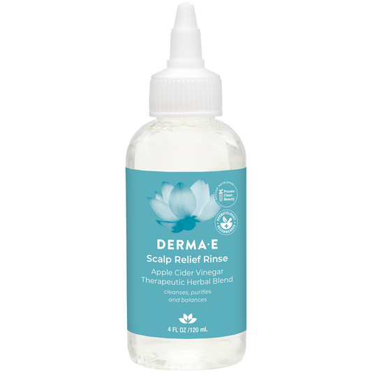 DermaE Natural Bodycare Scalp Relief Rinse - Promotes Optimal Scalp Health