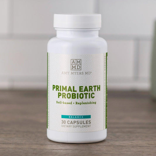 Primal Earth Probiotic Amy Myers MD | Supports digestive health and Relieves abdominal discomfort and bloating