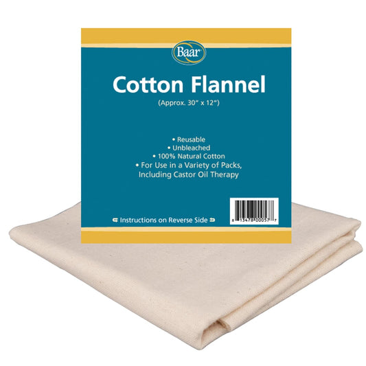 Cotton Flannel for Castor Oil Baar Products