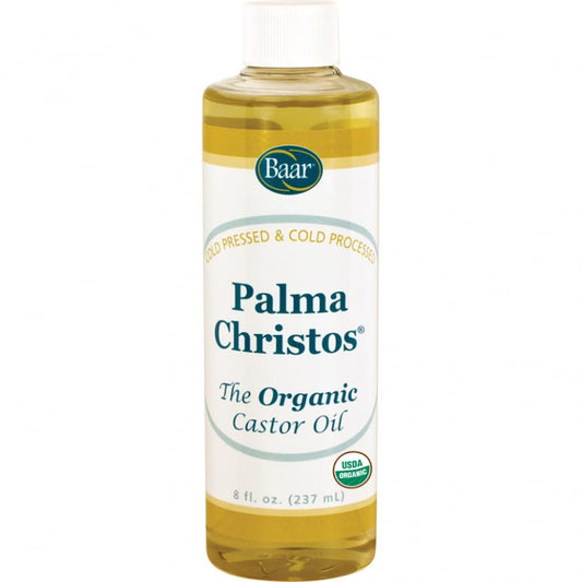 Palma Christos Organic Castor Oil 8 oz Baar Products