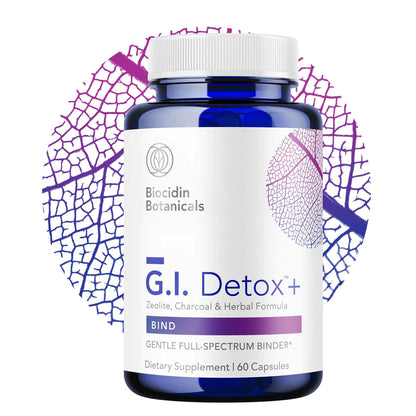 G.I. Detox + gentle full-spectrum binder supplement by Biocidin Botanicals