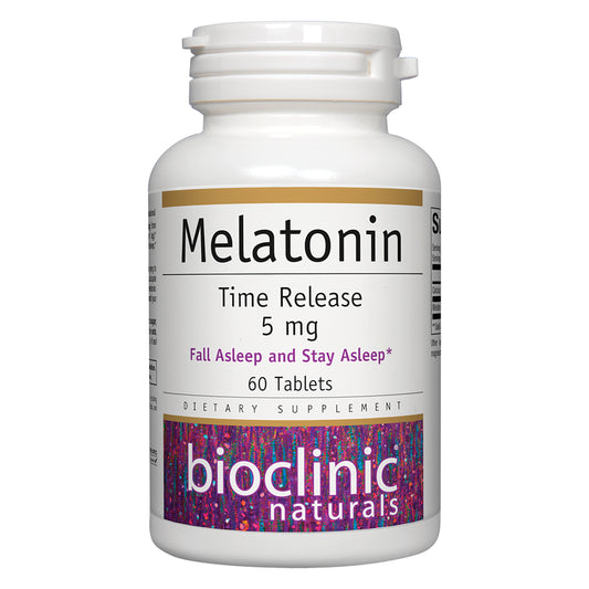 Melatonin Time Release 5mg Bioclinic Naturals