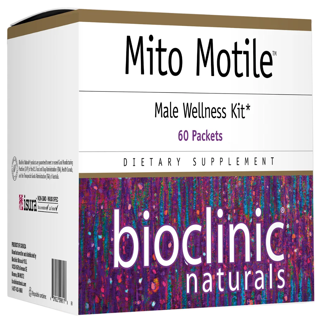 Mito Motile Male Wellness Kit Bioclinic Naturals