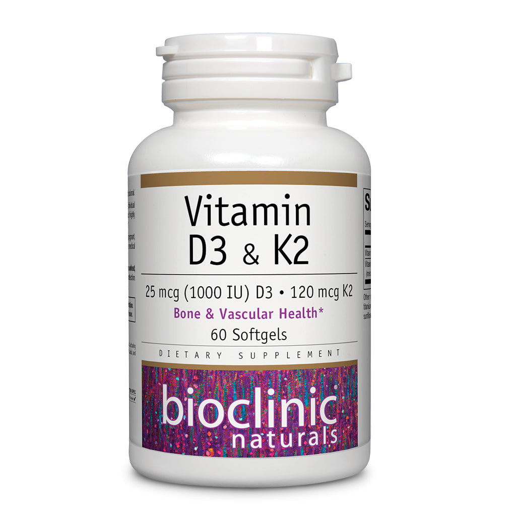 Vitamin D3 & K2 Bioclinic Naturals