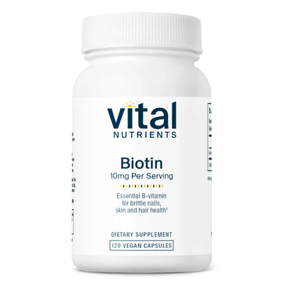 Biotin 10mg by Vital Nutrients at Nutriessential.com