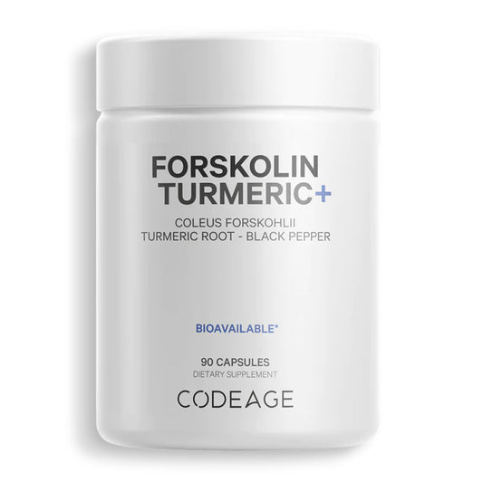 CodeAge Forskolin Turmeric - Support Joint and Muscle Health