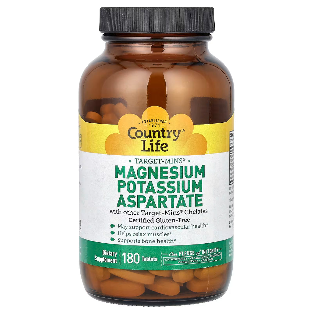 Magnesium Potassium Aspartate Country life