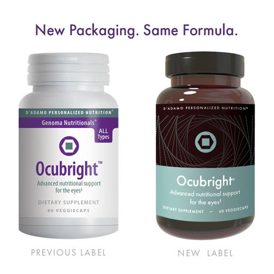 Ocubright D'Adamo Personalized Nutrition