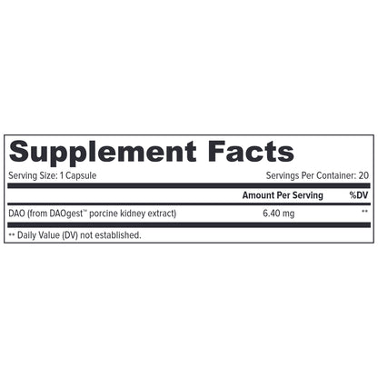 Diem Drink HD supplement facts 