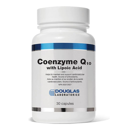 Coenzyme Q10 with Lipoic Acid 60 mg 30 Capsules by Douglas Laboratories
