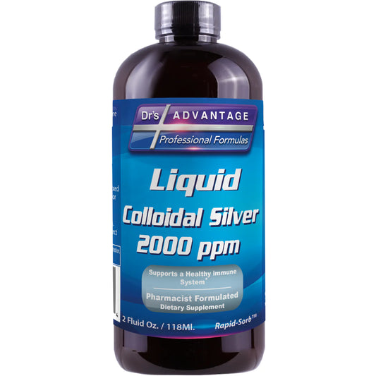 Liquid Colloidal Silver 2000 ppm Drs Advantage