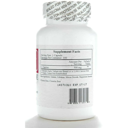 L-Taurine 500 mg Ecological Formulas