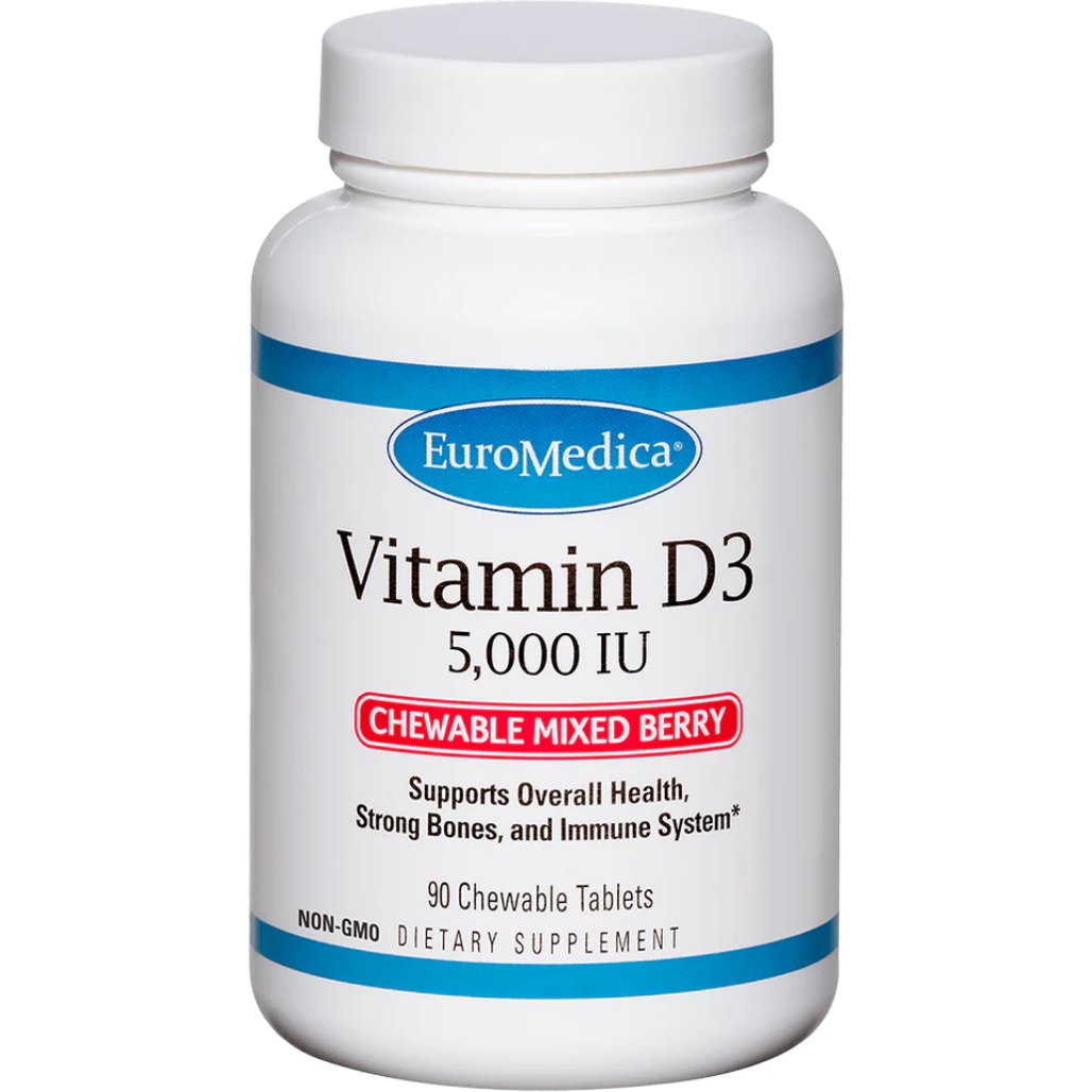 Vitamin D3 5,000IU Mixed Berry EuroMedica