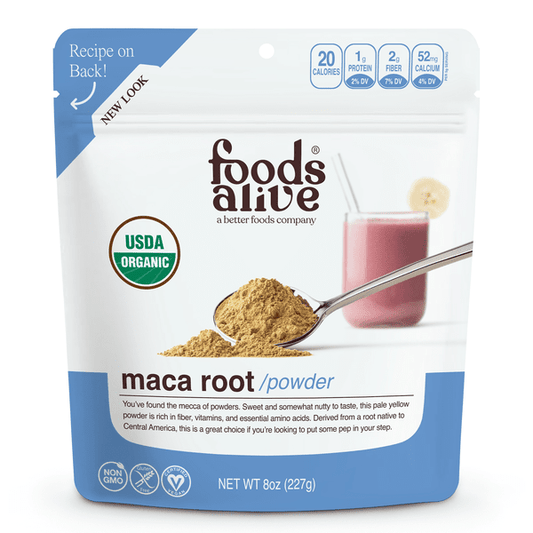 Maca Powder Organic by Foods Alive at Nutriessential.com