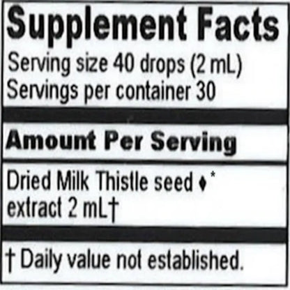 Milk Thistle Extract 2 oz Herbalist Alchemist