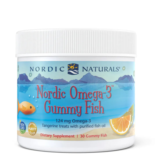 Nordic Naturals Nordic Omega-3 Gummy Fish - Support Heart Health
