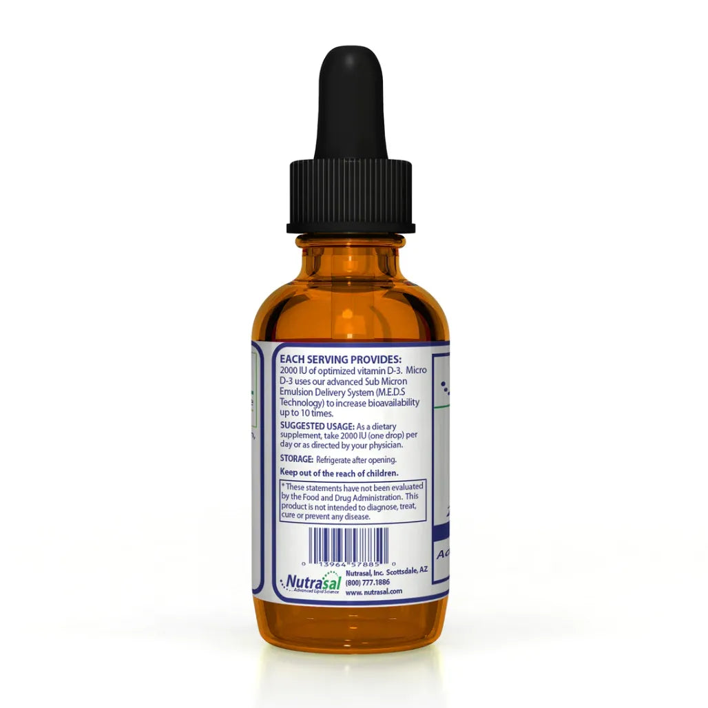 Vitamin D3 with MEDS Nutrasal (PhosChol)