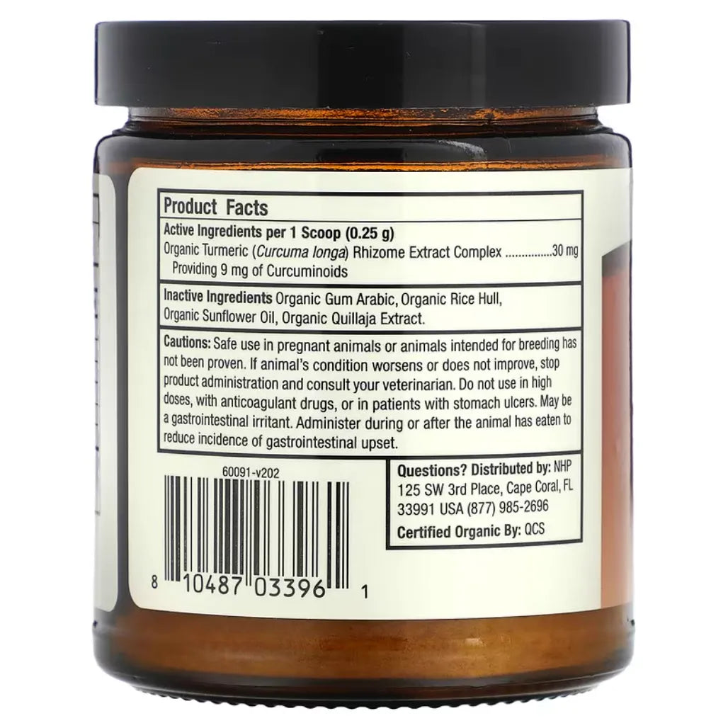 Dr. Mercola Organic Curcumin Extract for for Cats and Dogs