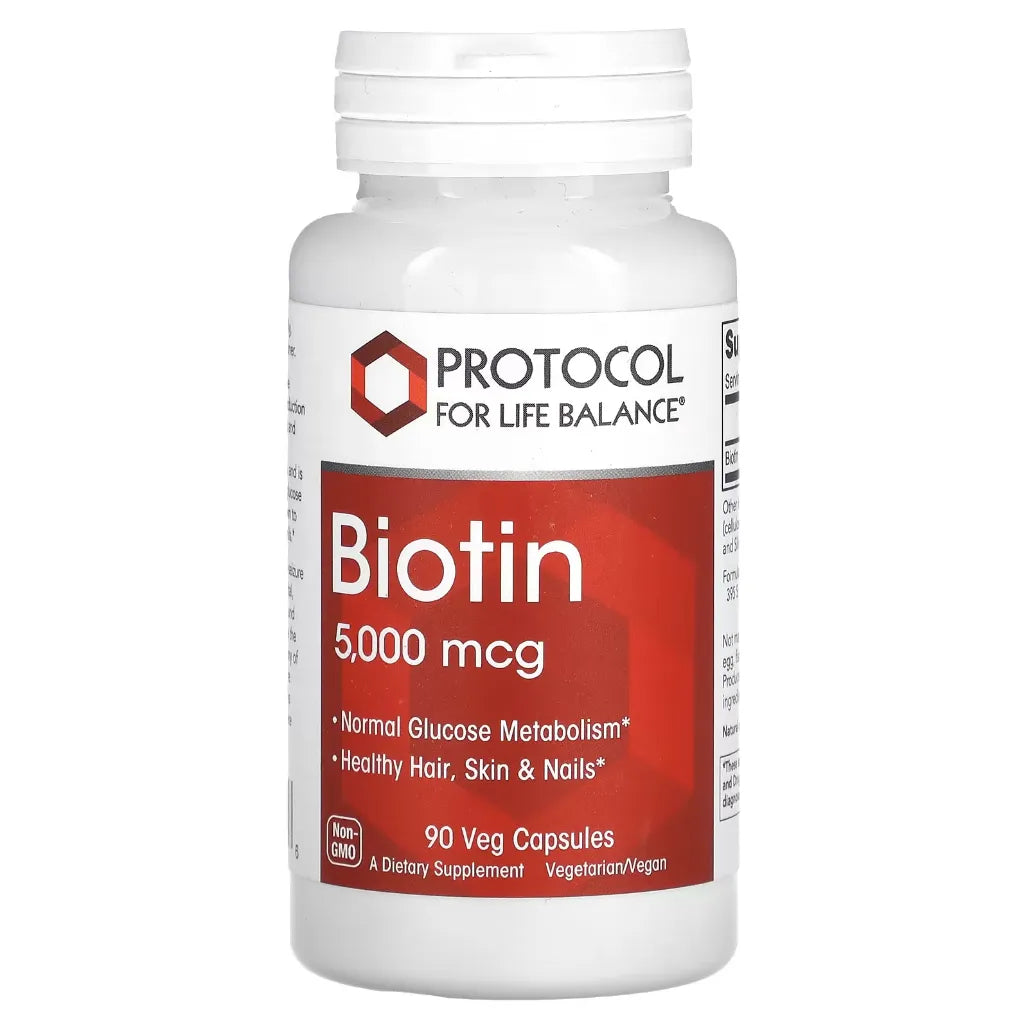 Biotin 5000 mcg Protocol for life Balance