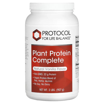 Plant Protein Complete Vanilla Protocol for life Balance