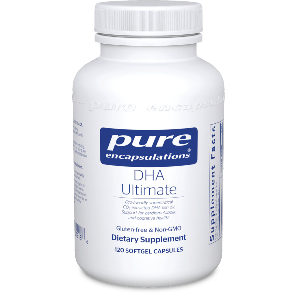 Pure Encapsulations DHA Ultimate - 120 Softgels | Joint and Skin Health