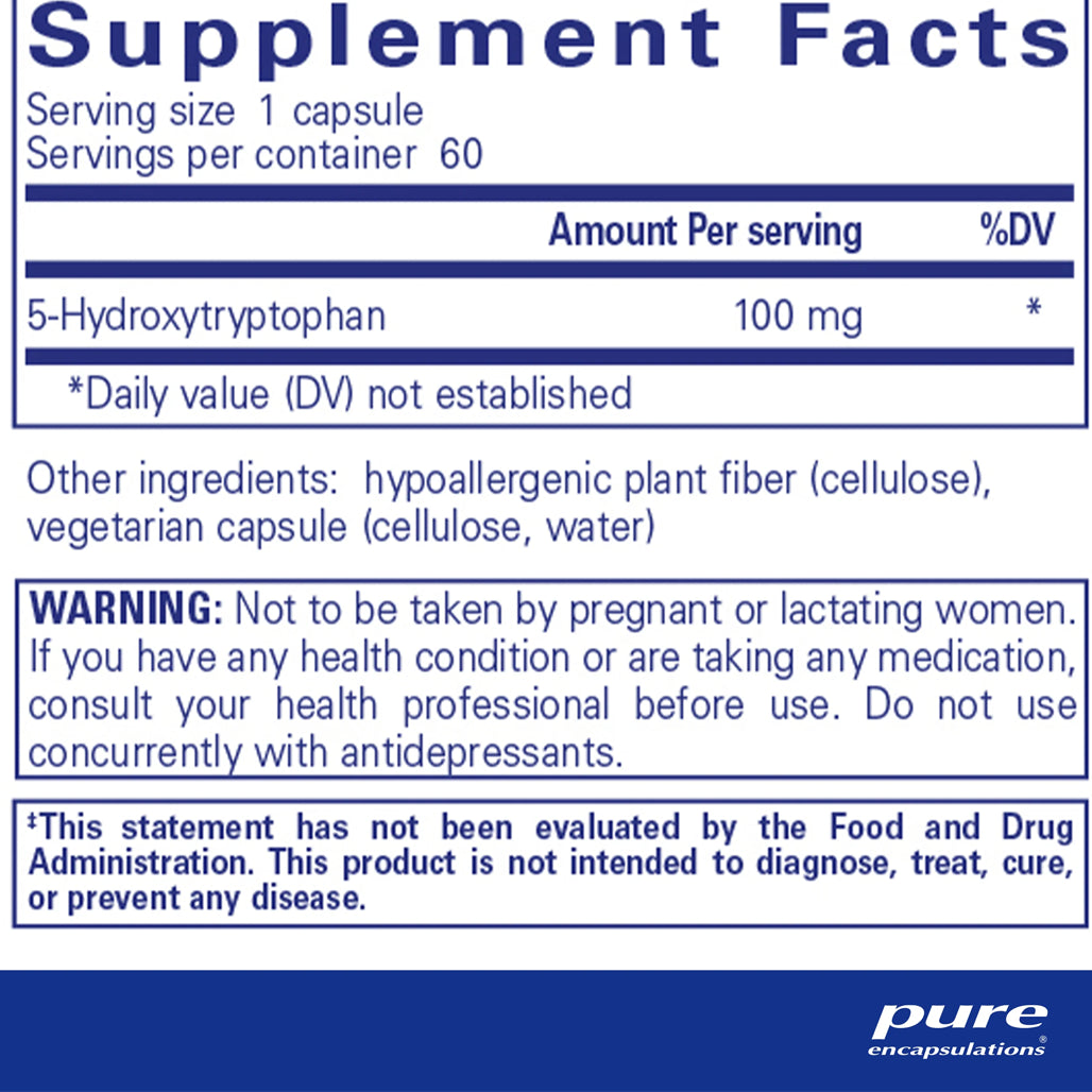 5-HTP 100 mg Pure Encapsulations