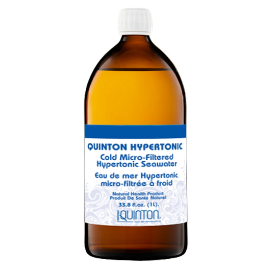Quicksilver Scientific Quinton Isotonic 1000ml - Supports Homeostasis and Natural Rehydration