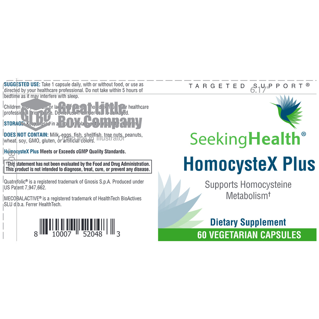  Seeking Health HomocysteX Plus | Support Methylation Processes