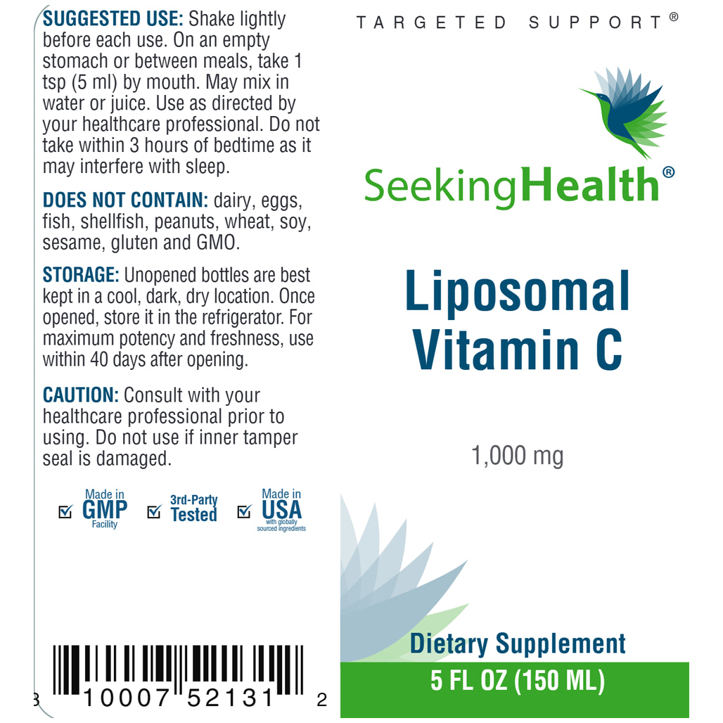 Optimal Liposomal Vitamin C Seeking Health