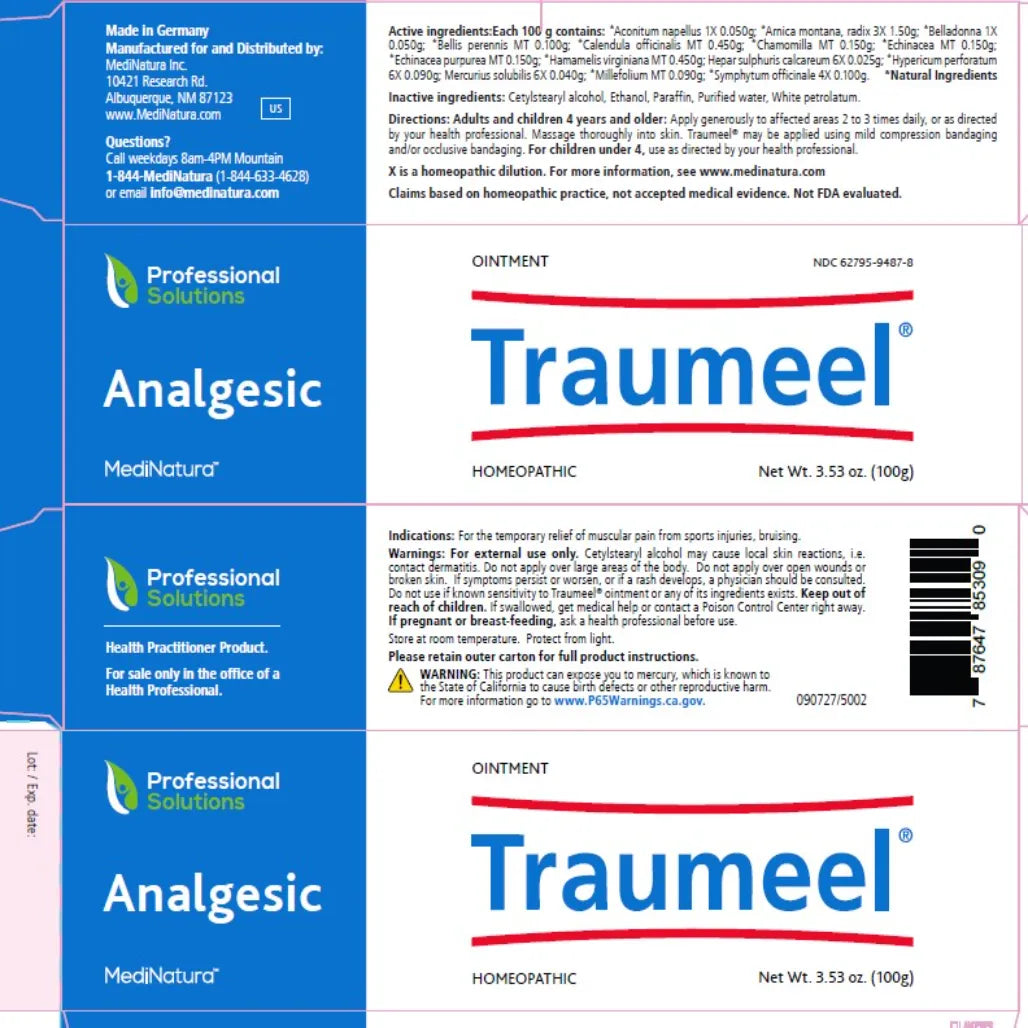 Traumeel® homeopathic Ointment MediNatura