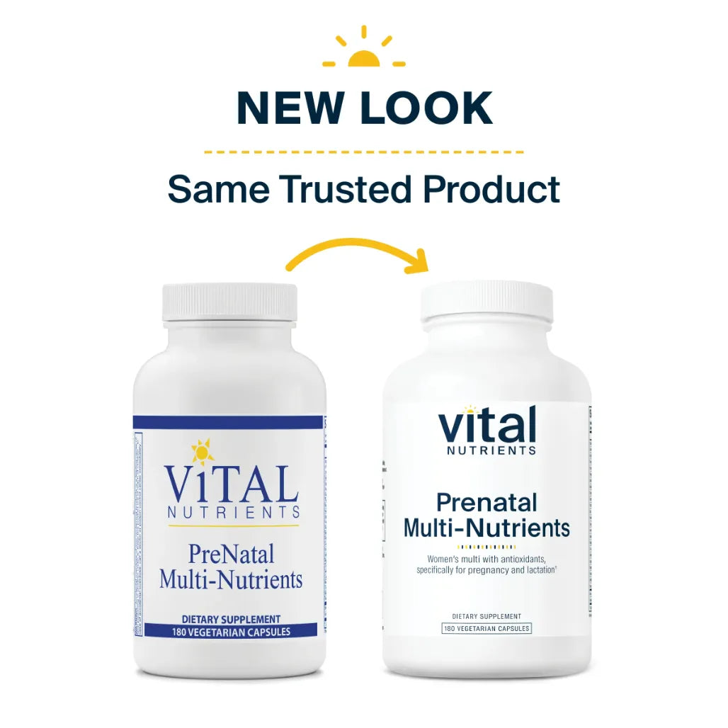 same trusted product Vital Nutrients PreNatal Multi Nutrients - Specifically Formulated for Pregnancy and Lactation