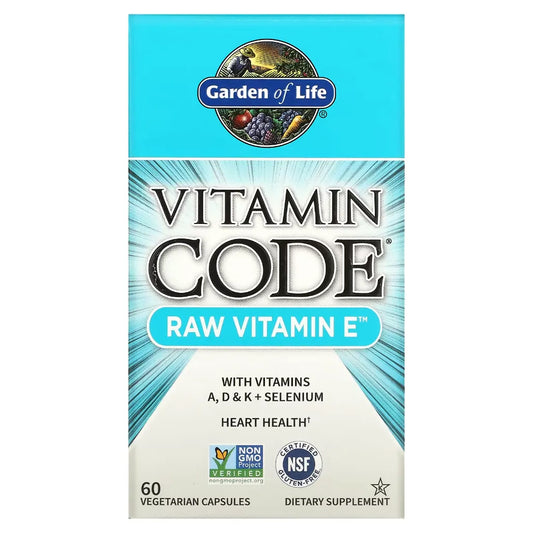 Vitamin Code Raw Vitamin E Garden of life