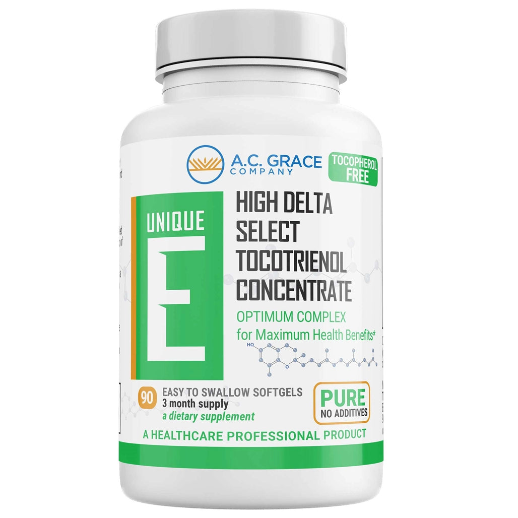 Unique E Tocotrienols by AC Grace company | Maintains healthy cholesterol levels 