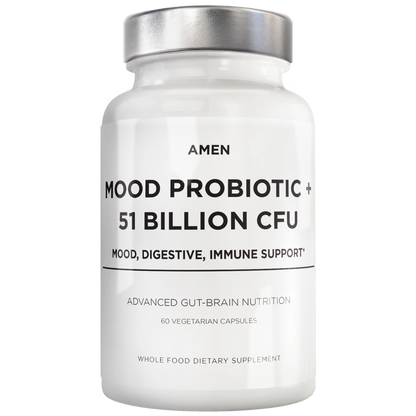 Amen Mood Probiotic + 51 Bil CFU - Support the Brain-gut Axis