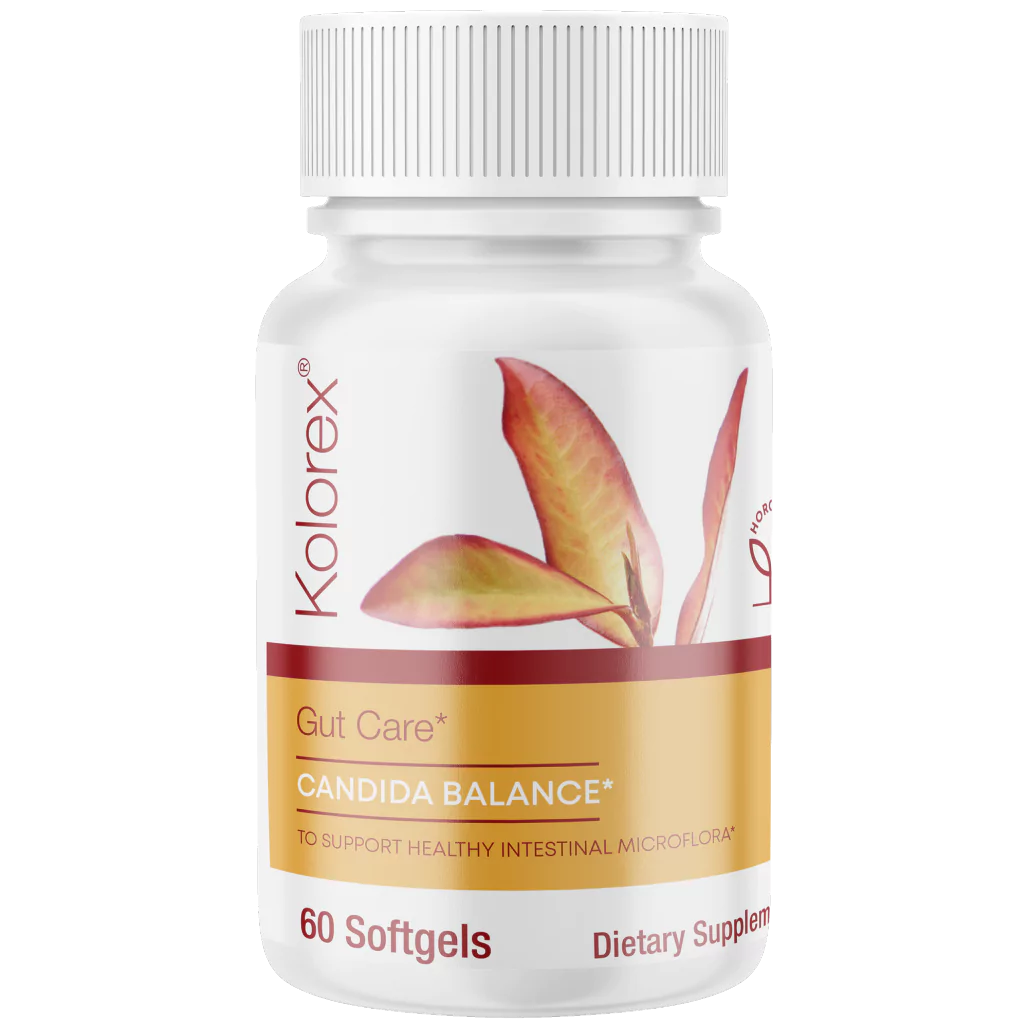 Kolorex Advanced Candida Care - 60 Softgels | Support Gut Health