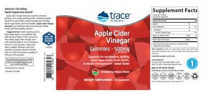 Apple Cider Vinegar Trace Minerals Research