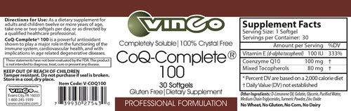 CoQ-Complete 100 Vinco