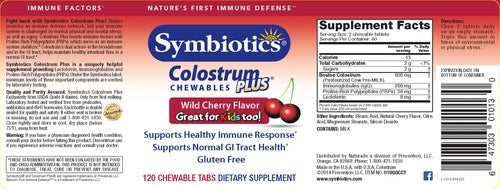 Colostrum Plus Chews Cherry Symbiotics