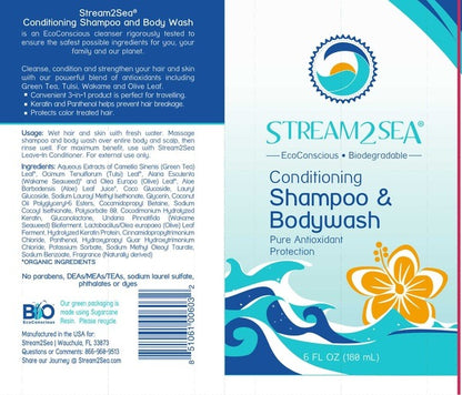 Conditioning Shampoo & Bodywash Stream2Sea