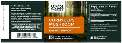 Cordyceps Mushroom Gaia Herbs