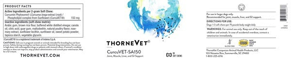 CurcuVET-SA150 Thorne Vet