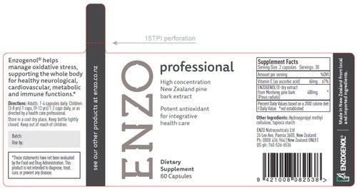 Enzo Professional Enzo Nutraceuticals Ltd.