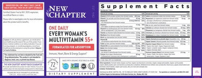 Benefits of Every Womans One Daily 55+  - 72 Veg Tabs| New Chapter | supports immune
