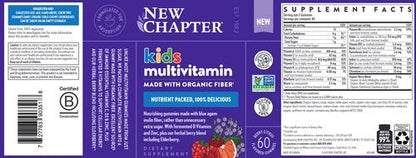 Benefits of Kid's Multivitamin Gummies  - 60 Gummies| New Chapter | vitamin source
