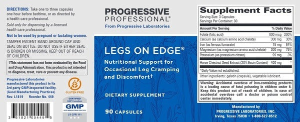 Legs on Edge Progressive Labs