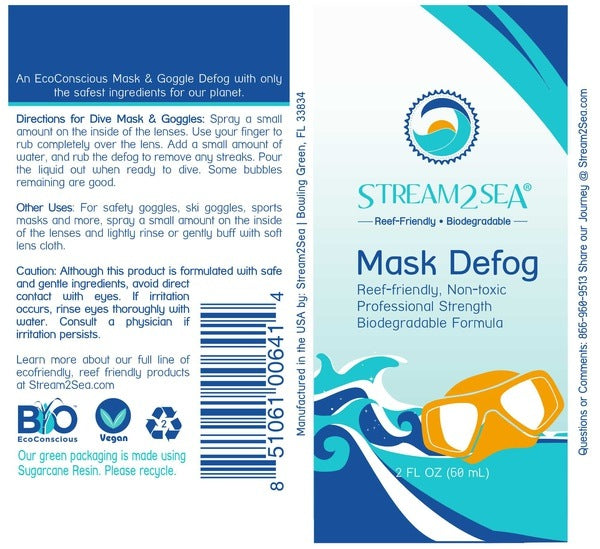 Mask Defog Stream2Sea