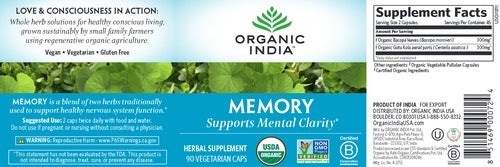 Memory Organic India