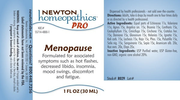 PRO Menopause 1 oz Newton Pro