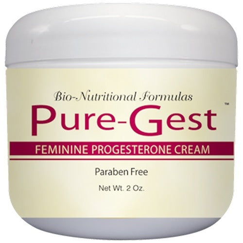 Pure Gest Feminine progesterone cream by Bio-Nutritional Formulas