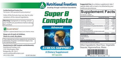 Super B Complete Nutritional Frontiers